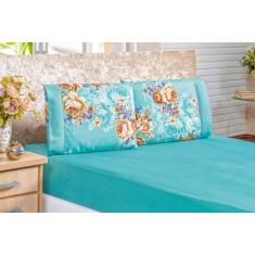 Jogo de cama naturalle king 3 peças micropercal 200 fios top - SAFIRA 