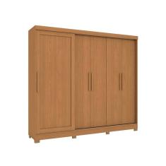 Guarda-Roupa Casal Molina com Pés 5 PT 4 GV Canela