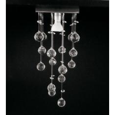 Lustre de cristal para lavabo, corredor com 35cm de altura - LUZ DECOR