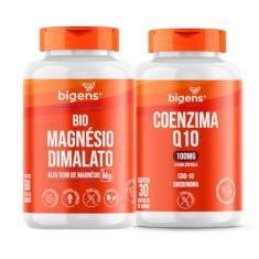 Kit Coenzima Q10 + Bio Magnésio Dimalato, Biogens