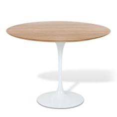 Mesa De Jantar Tulipa Saarinen Redonda 160 Cm Branco