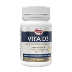 Vita D3 Vitamina D 60 Cápsulas Vitafor