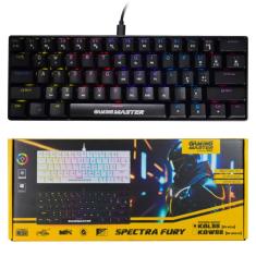 TECLADO GAMER MECÂNICO SPECTRAFURY BLACK KBL8 RGB