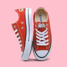 Tenis All Snoopy Cano Baixo Unissex 927snpTe - Connect Space, Vermelho