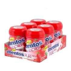 Mentos Pure Fresh Garrafa Morango C/6