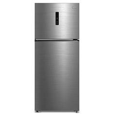 Refrigerador 411L 2 Portas Frost Free 110 Volts, Inox, Midea