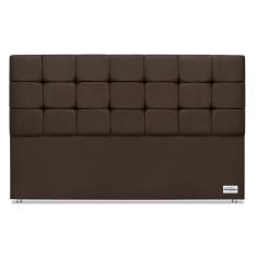 Cabeceira Amur Veluto Marrom Sup King (12x195x125) - Ortobom