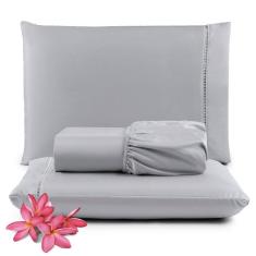 Jogo de lençol 3 peças 400 fios - CASAL PADRÃO