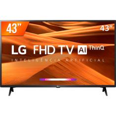 Smart TV LED 43 Full HD LG 43LM 631 pro 3 hdmi 2 USB Wi-Fi ThinQ Al Conversor Digital