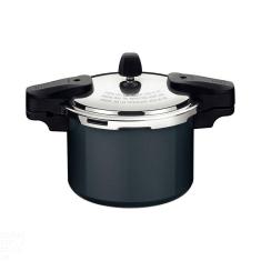 Panela De Pressão Torino Em Alumínio Com Revestimento Interno E Externo Cerâmico Verde Pe