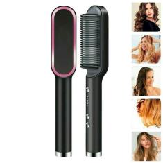 Escova 3 Em 1 Alisadora Secadora Profissional Turbo Plus