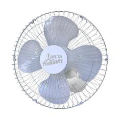 Ventilador De Parede Venti-Delta Premium 50cm Branco / Cromado Bivolt