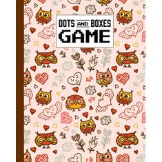 Dots And Boxes Game: Cartoon Owls Dots And Boxes Game, A Classic Strategy Game - Large and Small Playing Squares - Big Book, Dot to Dot Grid, Game of ... Line, Pigs in a Pen, 120 Pages, size 8" x 10"