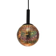 Lustre Pendente Taschibra Pixel E27 Cromado Bivolt