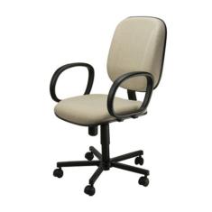 Poltrona Diretor com Braços Linha Executive Cinza - Design Office