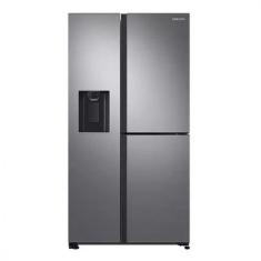 Refrigerador Samsung 602L Frost Free Side By Side 3 Portas RS65 Inox 110V