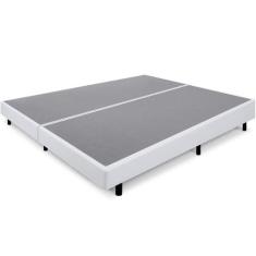 Cama Box Queen Anti Refluxo Branco Inclinada 158x198cm BF Colchões, BR