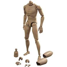 Figura de ação corporal masculina em escala 1:6 TTM18 TTM19 para brinquedos quentes e modelo Human Body Sketch