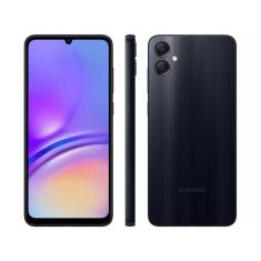 Smartphone Samsung Galaxy A05 4G 128GB 6.7&quot; Preto