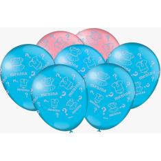 Balão decorado n.09 chá revelação