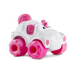 Carrinho de brinquedo para bebê em vinil macio unicornio na solapa - S