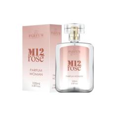 Perfume M12 Rose Woman 100ml -Parfum Brasil