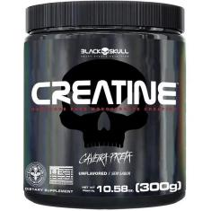 Creatina 100% Pura  300G  Black Skull