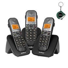 Telefone sem fio 2 ramais adicionais TS 5123 Bina Intelbras