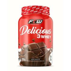 DELICIOUS 3 WHEY - 900G CHOCOLATE - FTW Fitoway 