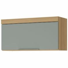 Armário Aéreo Nesher Marquesa em MDF 15mm com 1 Porta e 1 Prateleira - 80cm de largura