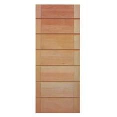 Porta de Madeira Maciça BBB-R Casmavi de Cedro Arana - 2.10 (A) X 1.02