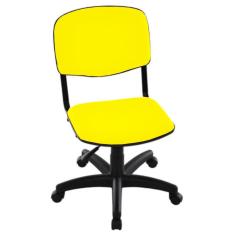 Cadeira Giratória para Auditórios Linha Hotel Auditório Amarelo