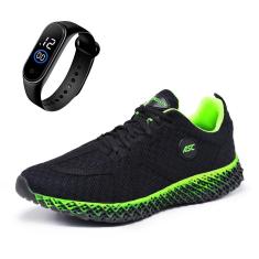 Tênis Masculino + Relógio Digital Fino: Conforto e Estilo no Seu Dia a Dia!-Masculino