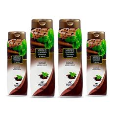 Sabonete Intimo Chocolate com Menta 210ml Apinil Kit 24 Un