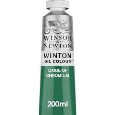 Winsor & Newton Oil Colour Tinta Óleo, Cinza (Oxide Of Chromium), 200ml
