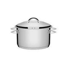 Caçarola Funda Aço Inox Fundo Triplo 24 Cm  6,1l Solar Tramontina