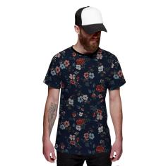 Camiseta Florida Floral Várias Cores-Masculino