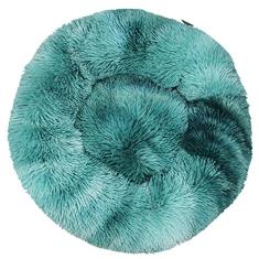 Cama calmante para cães e gatos, cama redonda para cães pequenos e médios 40,6 cm