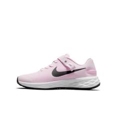 NIKE Tênis de ginástica infantil unissex Revolution 6 Nn (TDV), Espuma rosa preta, 5.5 UK