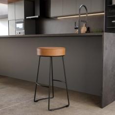 Banqueta Alta Nice Aço Industrial Yescasa