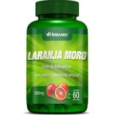 Laranja Moro - 500Mg 60 Cápsulas - Herbamed