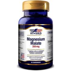 Magnesio Malate 350Mg - Vitgold  - 60 Caps