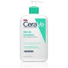 Gel de Limpeza Cerave 454g - Remove Oleosidade e Hidrata
