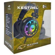 Headset Gamer C3TECH Driver 50mm,7.1, Kestrel, USB 2.0, Led- PH-G720BK