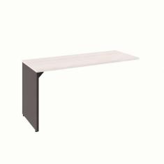 mesa dinâmica shelf carvalho berlin e preta 150 cm