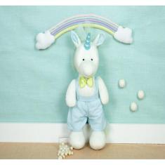 Pelucia unicórnio - para decoração e presentes - CKD CONFECCOES, Macac