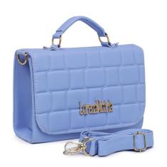 Bolsa Feminina Lateral Transversal e De Mao Alça Destacavel  - Lorena 