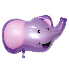 Balão Metalizado Cabeça De Elefante - 19 Polegadas