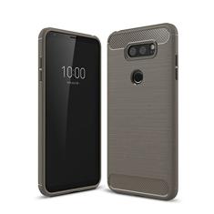 Capa para LG V30 Plus, sensação macia, proteção total, anti-arranhões e impressões digitais + capa de celular resistente a arranhões para LG V30 Plus