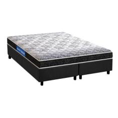 Cama Box King: Colchão Espuma Probel Guarda Costas Super Resistente + 